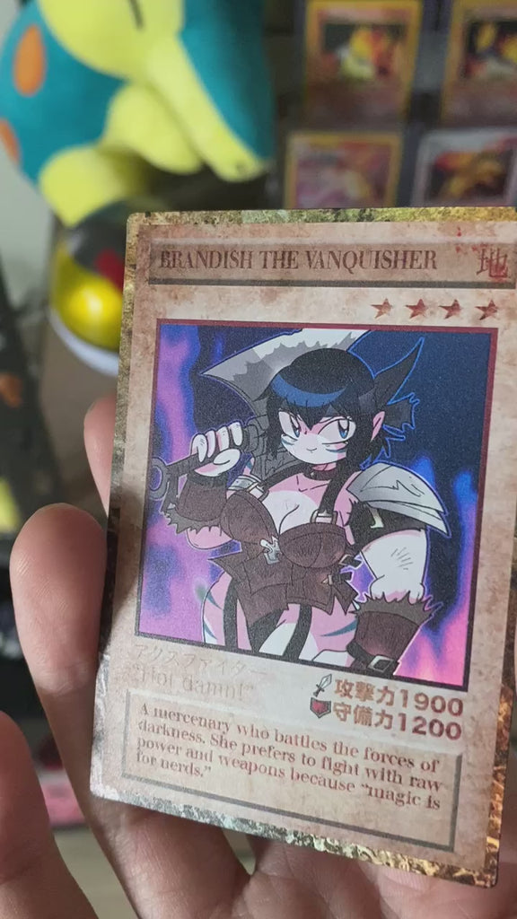 Nightpuncher Trading Card: Brandish